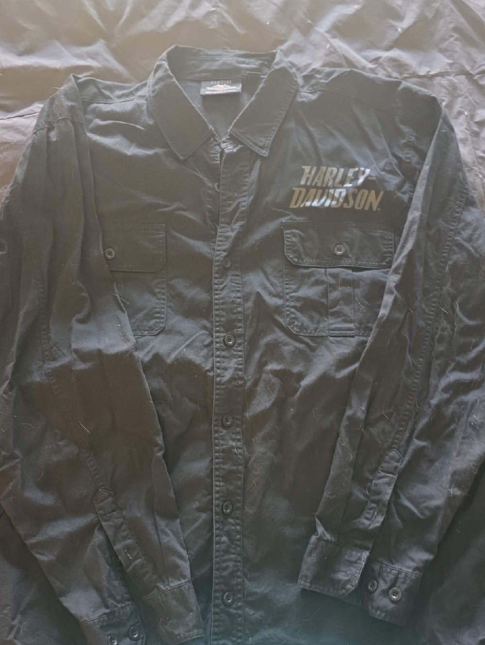 Harley-Davidson Black Long Sleeve Logo Shirt